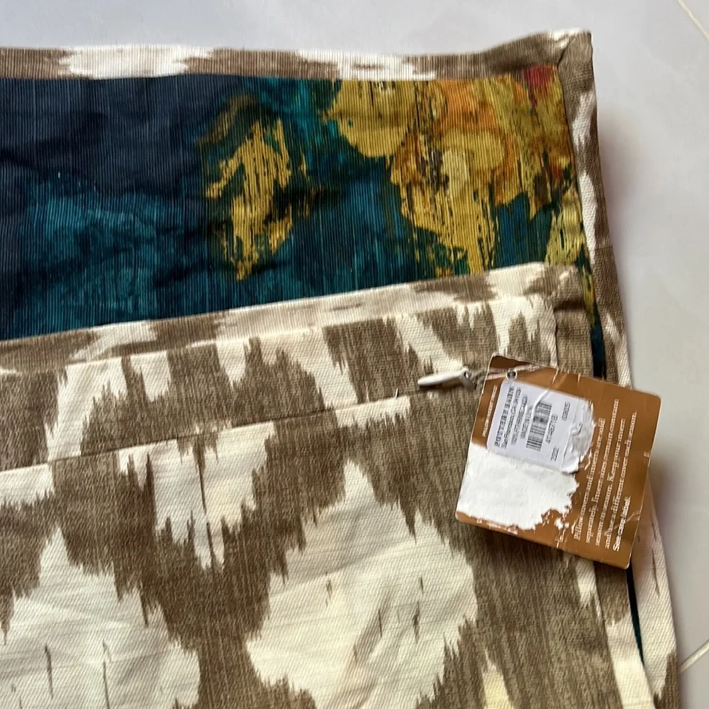 Pottery Barn Reversible Pillow Sham - New with Tags